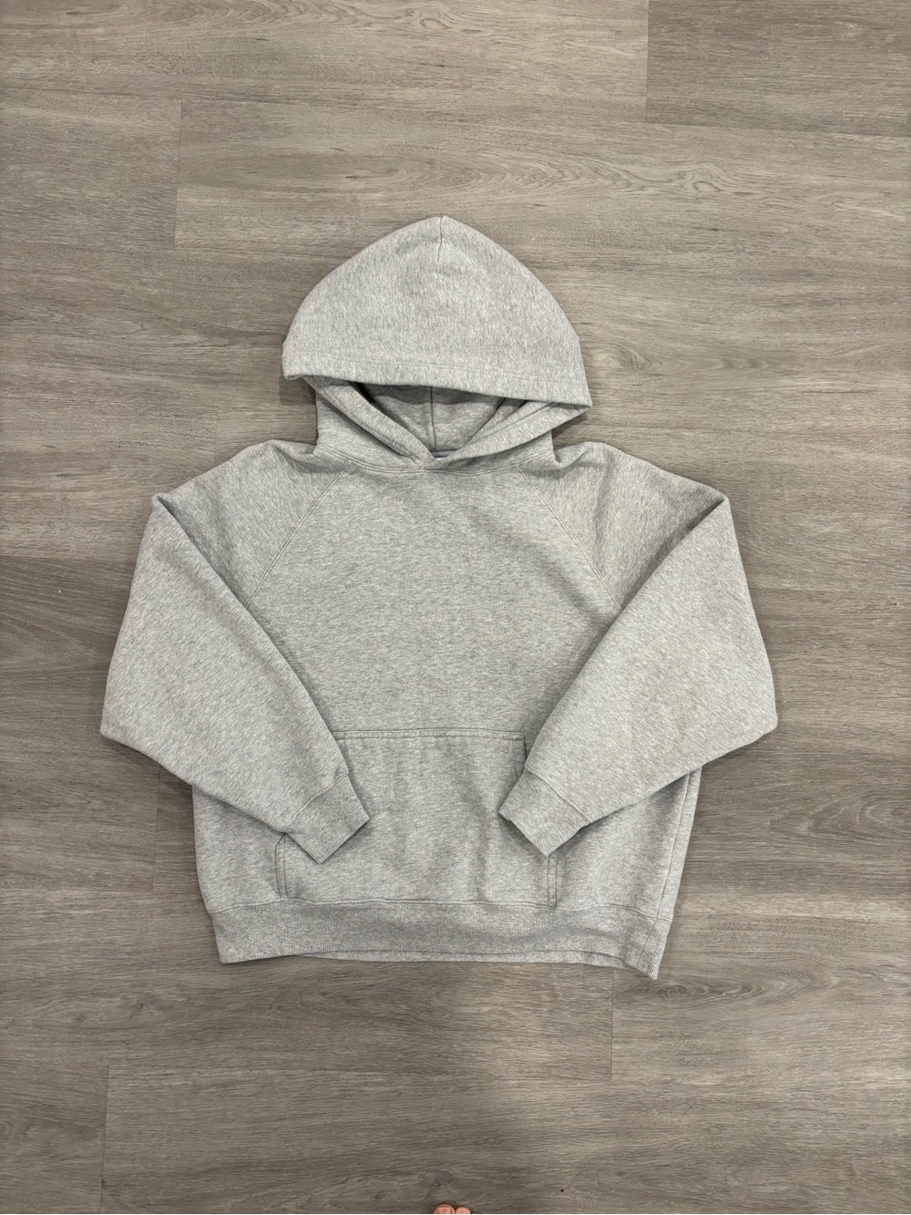 Aritzia Heather Chrome Mega Fit Cozy Fleece Hoodie